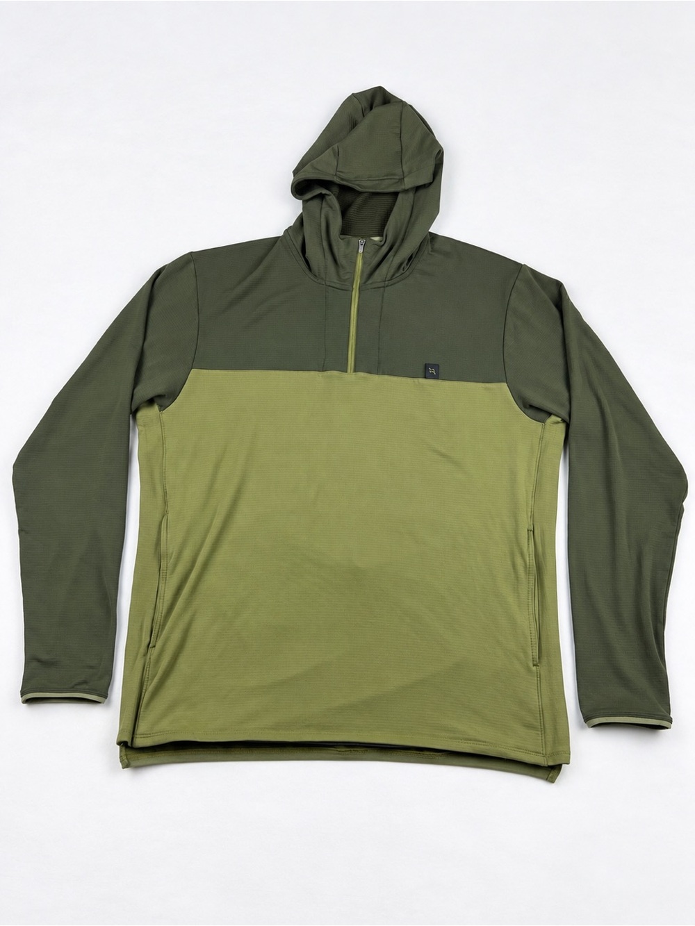 Rab Dihedral Hoodie Pullover Fleece Quarter Zip Hooded Jacket Men’s XL